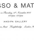 Picasso and Matisse at Andipa in London, UK