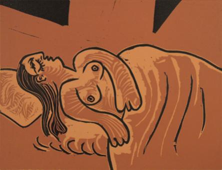 Pablo Picasso:Femme Endormie 