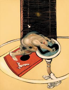 Francis Bacon:Figure at a Washbasin 