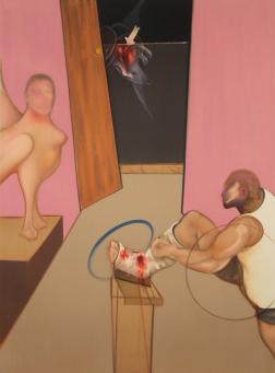 Francis Bacon:Oedipus and the Sphinx After Ingres