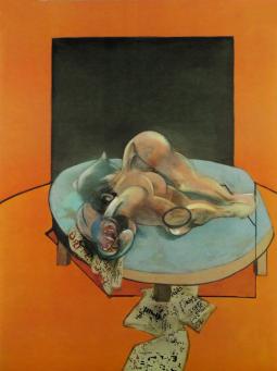 Francis Bacon:Three Studies of the Human Body (Centre Panel)