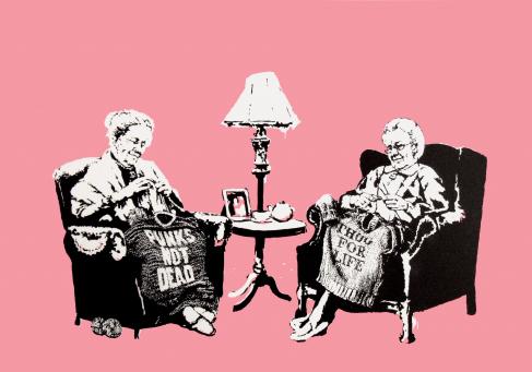 Banksy:Grannies