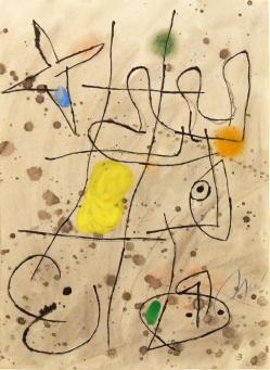 Joan Miro:Le Courtisan Grotesque 3