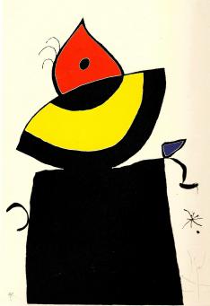Joan Miro:Quatre Colors Aparien el Mon