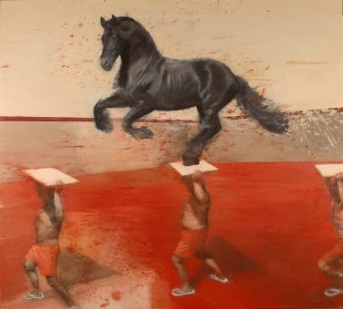 Nicola Pucci:Horse at the Gallop (Cavallo al Galoppo)