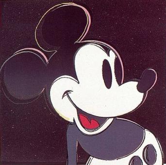 Andy Warhol:Mickey Mouse