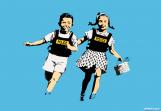 Banksy:Jack and Jill (Police Kids) 