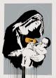 Banksy:Virgin Mary (Toxic Mary) 